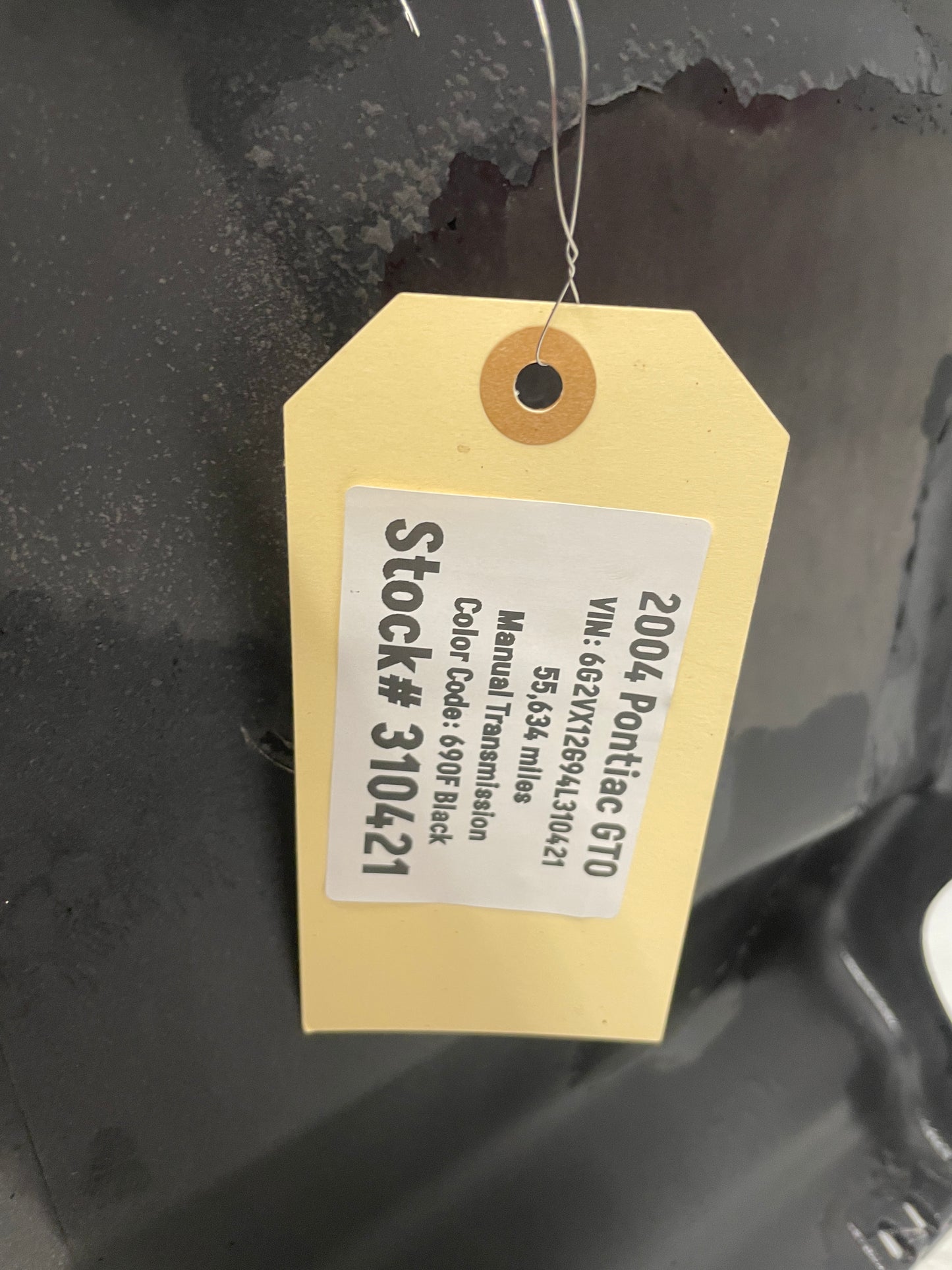 2004 Pontiac GTO Rear Bumper Cover w/ Valance OEM - Day's Parts Yard