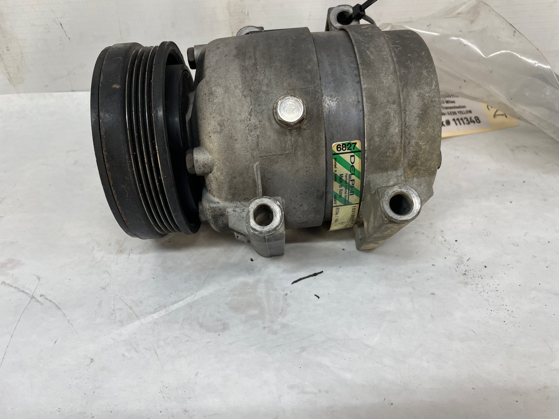 2004 Chevy C5 Corvette Z06 A/C Air Conditioner Compressor OEM - Day's Parts Yard