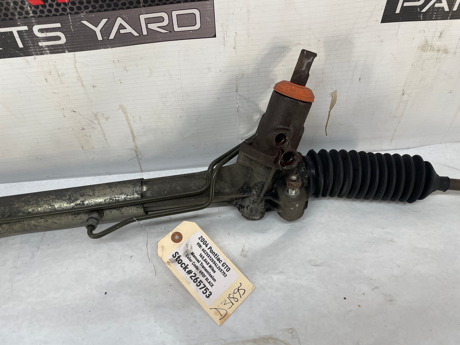 2004 Pontiac GTO Power Steering Rack and Pinion Gear OEM - Day's Parts Yard