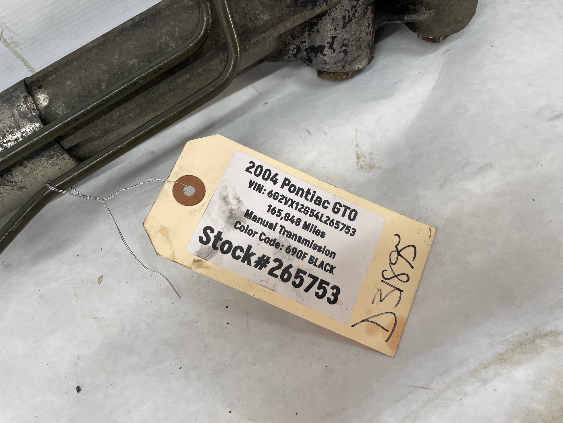 2004 Pontiac GTO Power Steering Rack and Pinion Gear OEM - Day's Parts Yard
