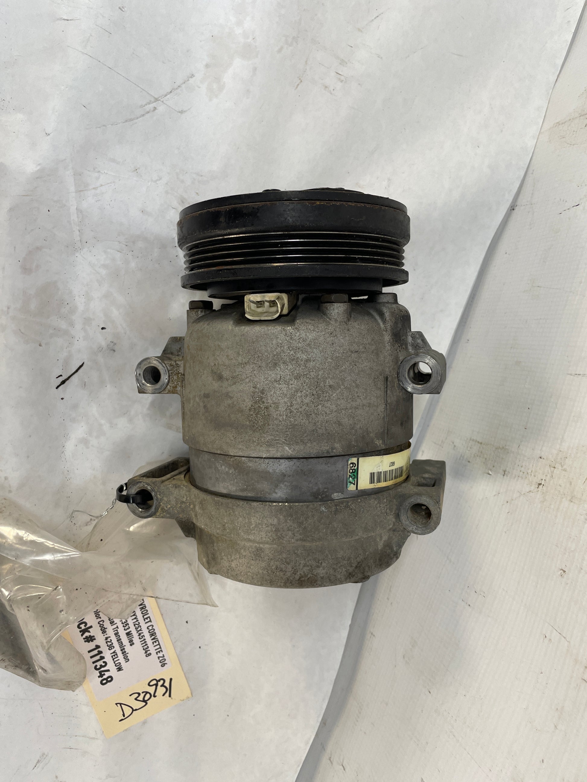 2004 Chevy C5 Corvette Z06 A/C Air Conditioner Compressor OEM - Day's Parts Yard
