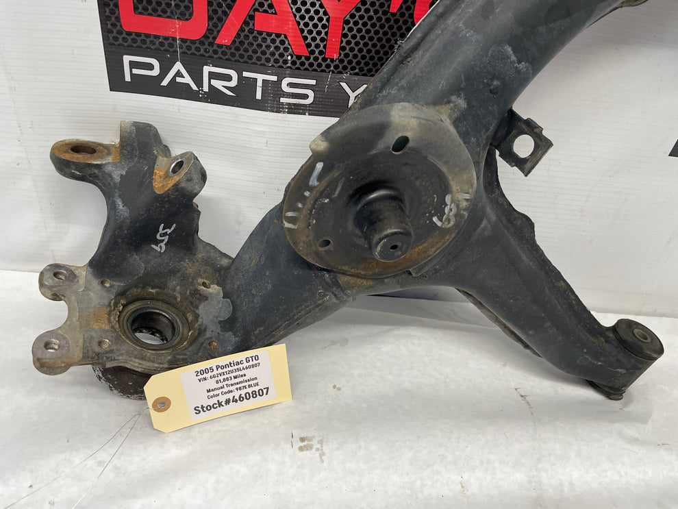 2005 Pontiac GTO RH Passenger Rear Suspension Trailing Control Arm OEM