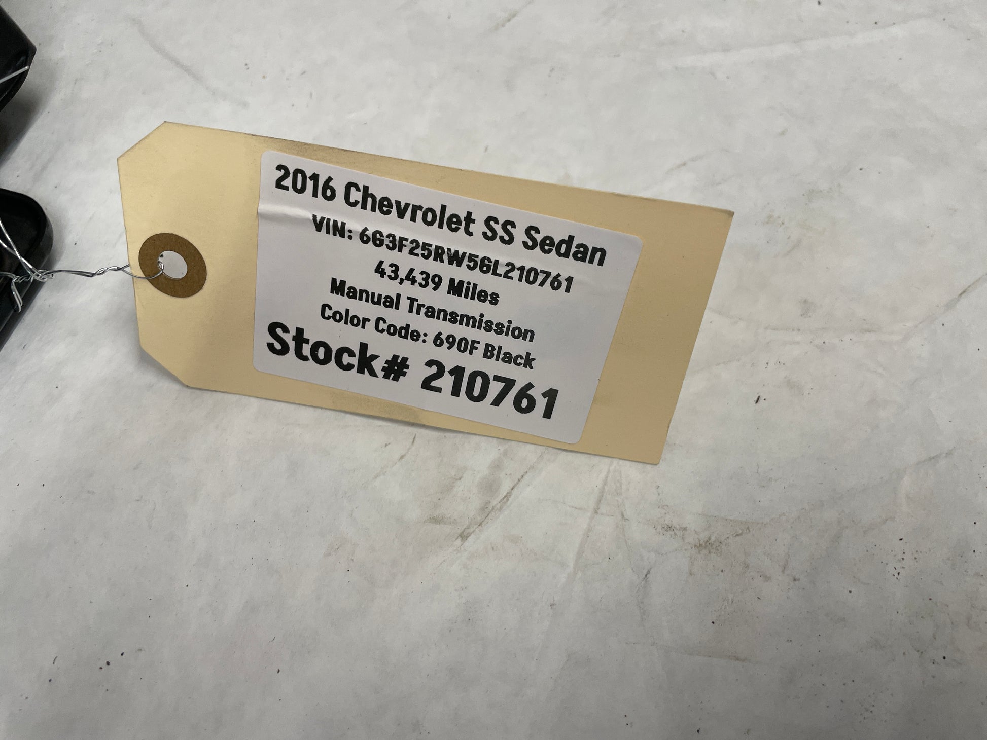 2016 Chevy SS Sedan Front Bumper Energy Impact Absorber OEM - Day's Parts Yard