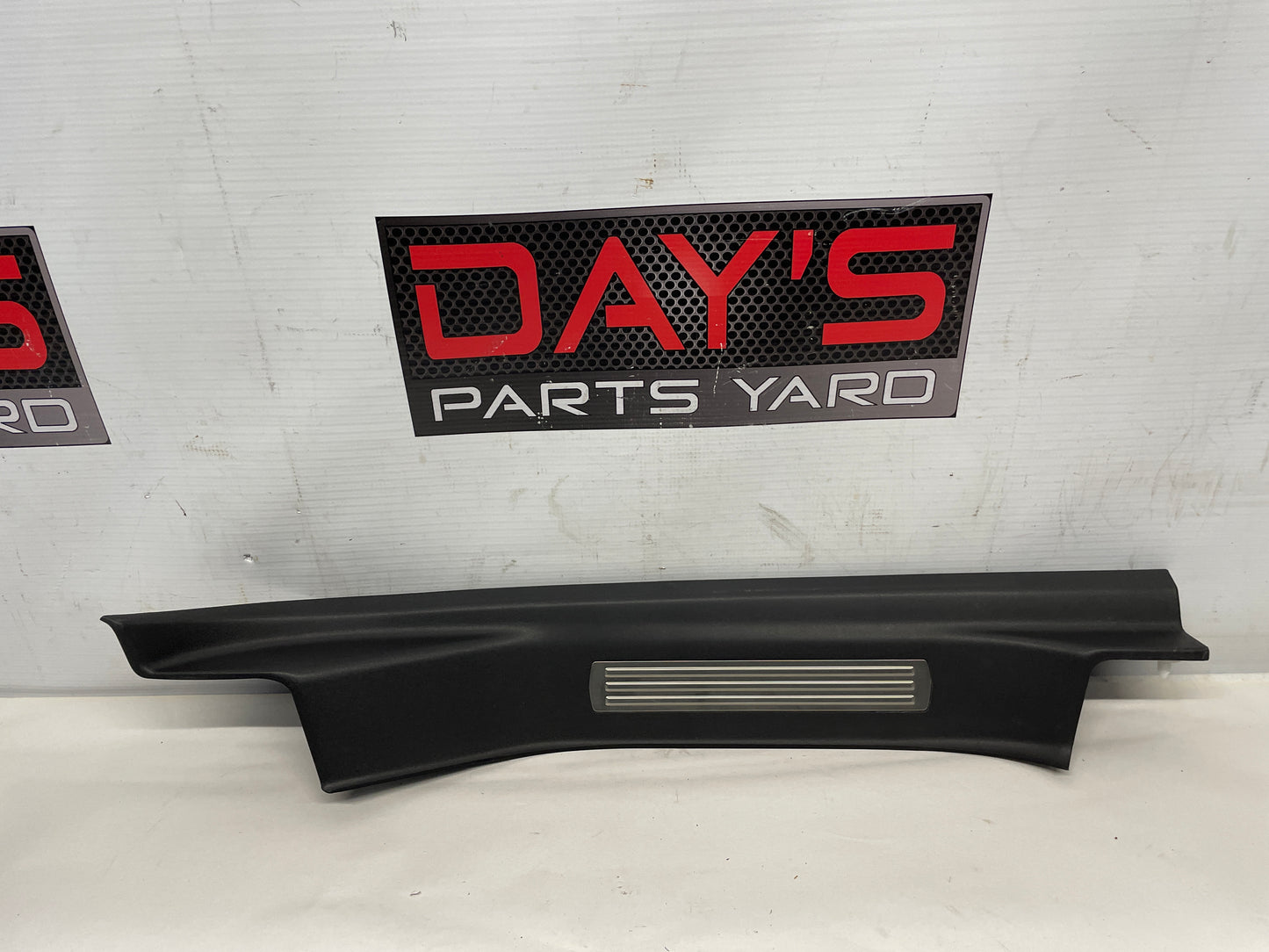 2014 Chevy SS Sedan LH Driver Rear Sill Scuff Plate Panel OEM - Day's Parts Yard