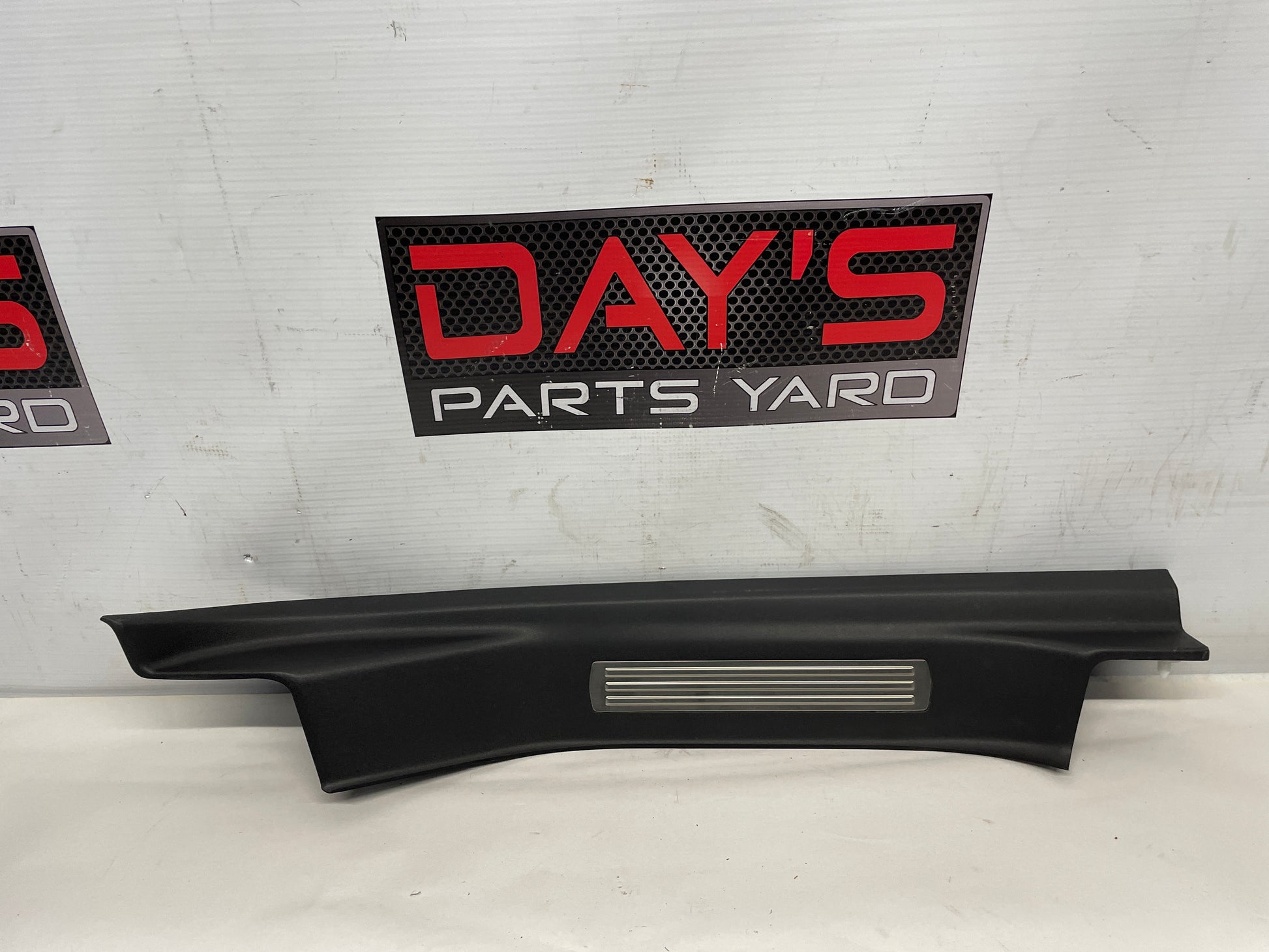 2014 Chevy SS Sedan LH Driver Rear Sill Scuff Plate Panel OEM - Day's Parts Yard
