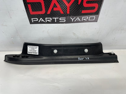 2014 Chevy SS Sedan LH Driver Rear Sill Scuff Plate Panel OEM - Day's Parts Yard