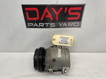 2004 Pontiac GTO A/C AC Air Conditioner Compressor OEM - Day's Parts Yard