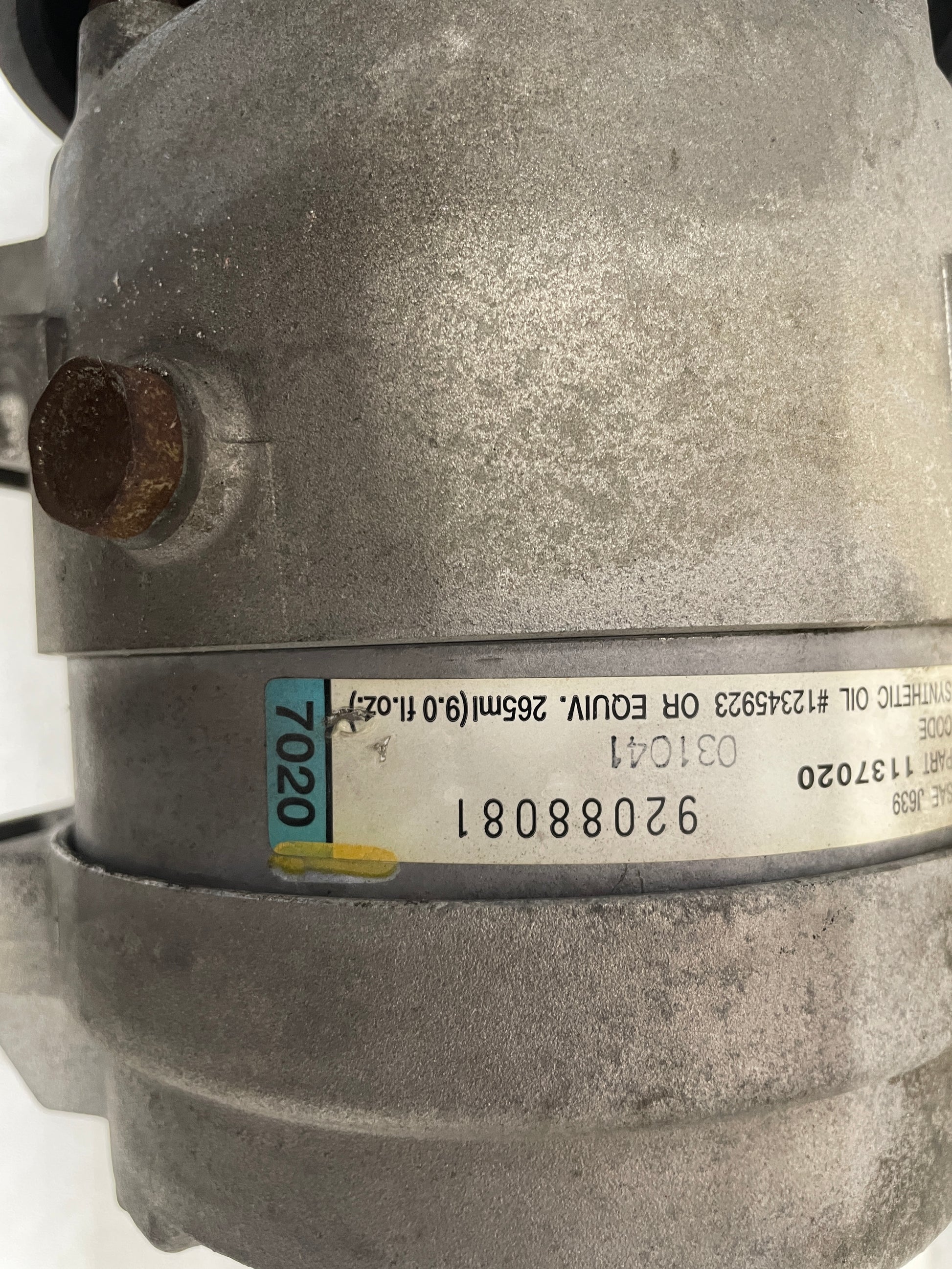 2004 Pontiac GTO A/C AC Air Conditioner Compressor OEM - Day's Parts Yard