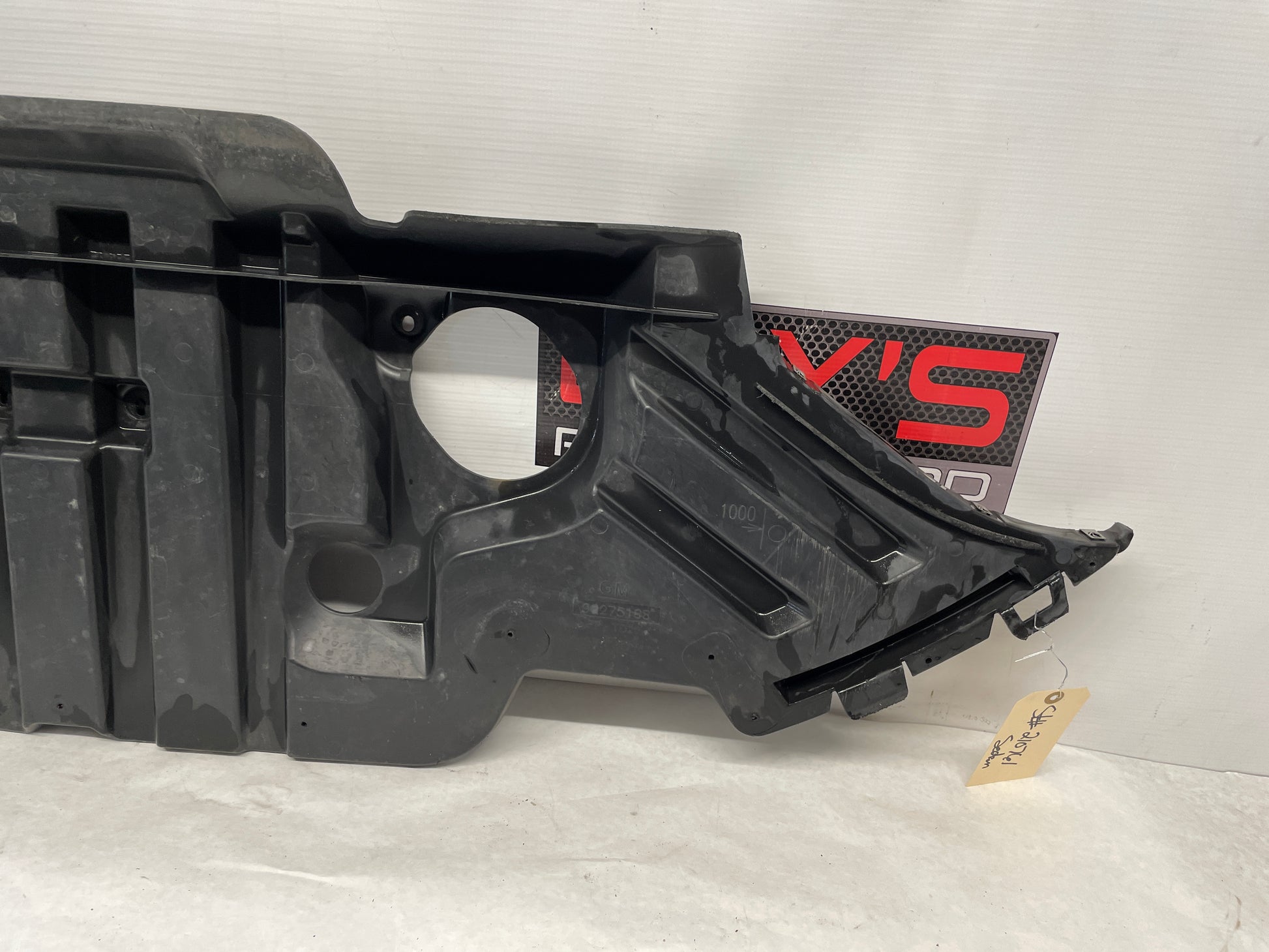2016 Chevy SS Sedan Front Bumper Lower Apron Air Damn Panel Bumper Extension OEM - Day's Parts Yard