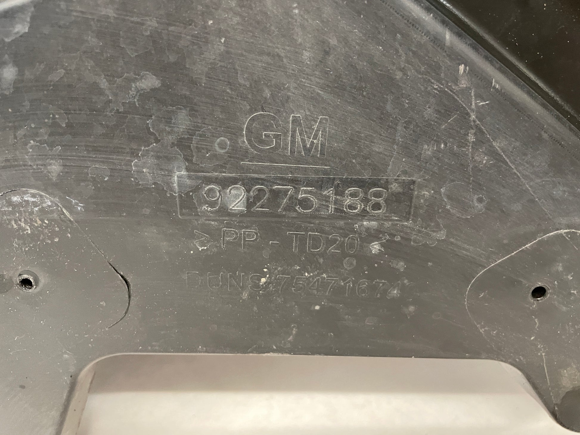 2016 Chevy SS Sedan Front Bumper Lower Apron Air Damn Panel Bumper Extension OEM - Day's Parts Yard