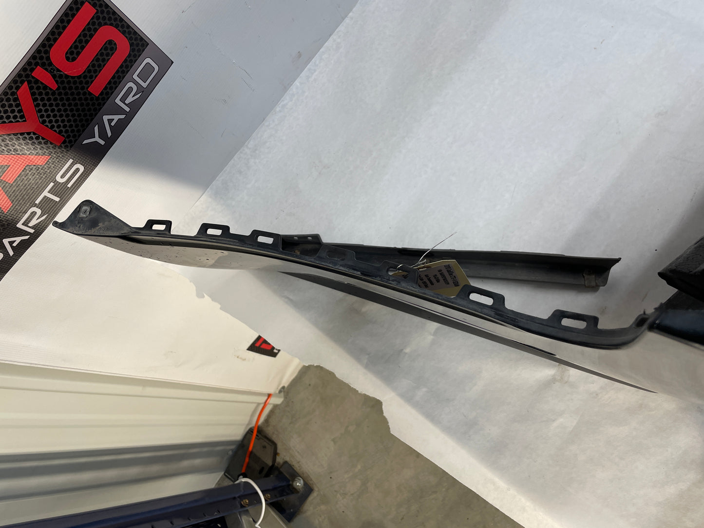 2010 Cadillac CTS-V Sedan Complete Rear Bumper Cover Black OEM