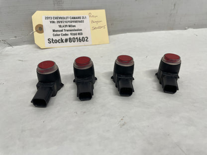 2013 Chevy Camaro ZL1 Rear Bumper Back Up Parking Sensors OEM - Day's Parts Yard