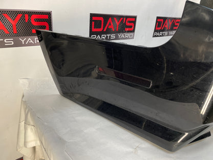2010 Cadillac CTS-V Sedan Complete Rear Bumper Cover Black OEM