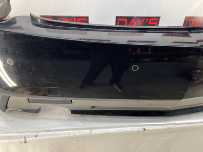 2010 Cadillac CTS-V Sedan Complete Rear Bumper Cover Black OEM