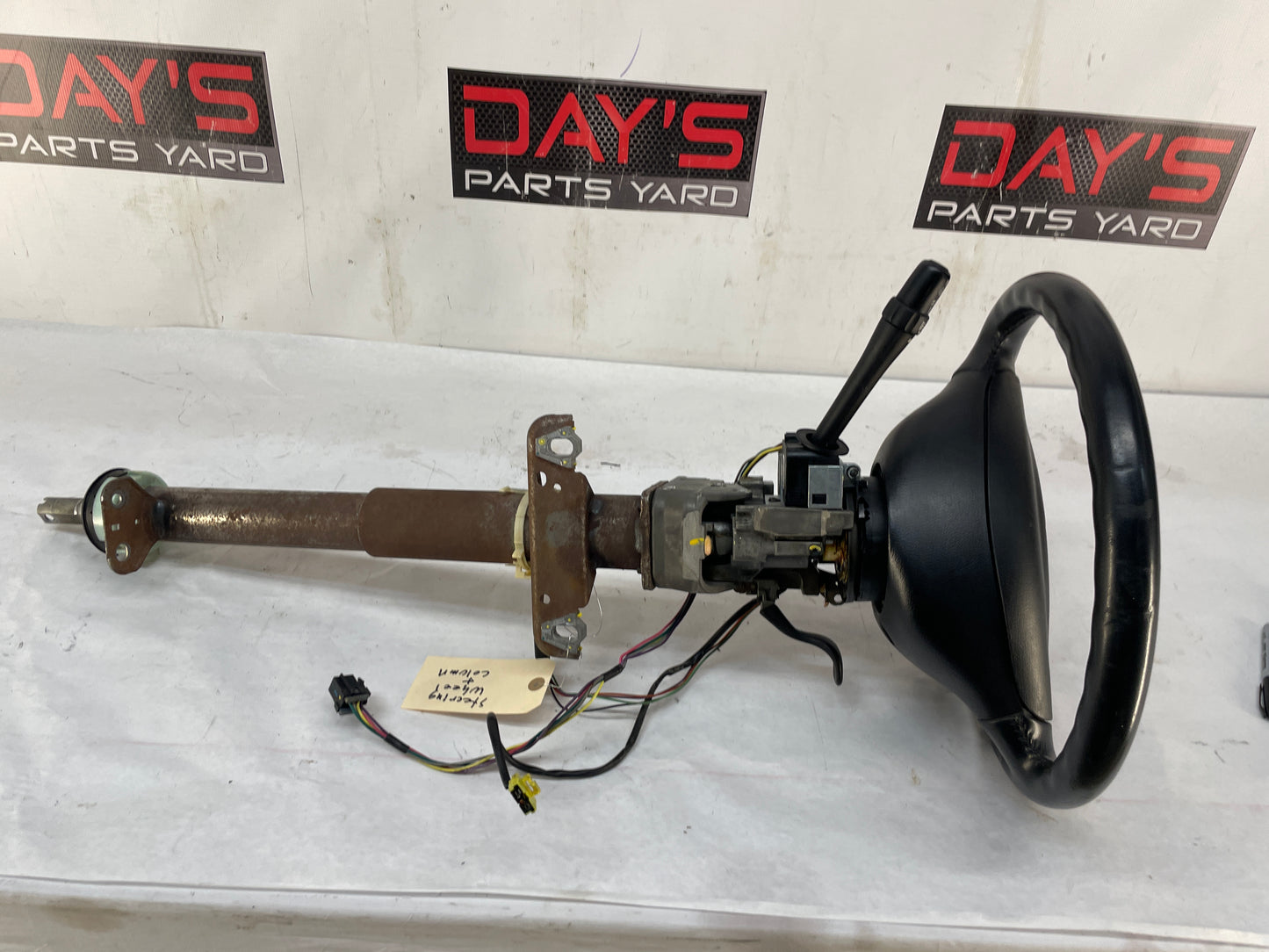 2004 Chevy C5 Corvette Z06 Complete Steering Column w/ Air Bag OEM - Day's Parts Yard