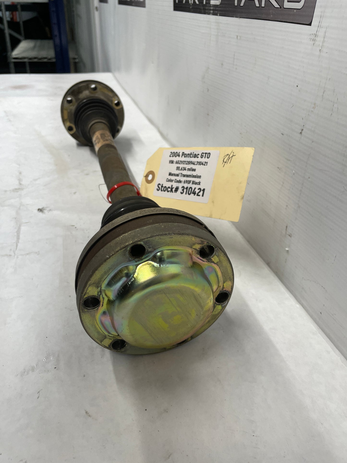 2004 Pontiac GTO RH Passenger Rear CV Axle Half Shaft OEM - Day's Parts Yard