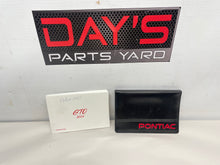 2004 Pontiac GTO Owners Manual Booklet OEM - Day's Parts Yard