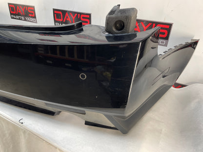 2010 Cadillac CTS-V Sedan Complete Rear Bumper Cover Black OEM