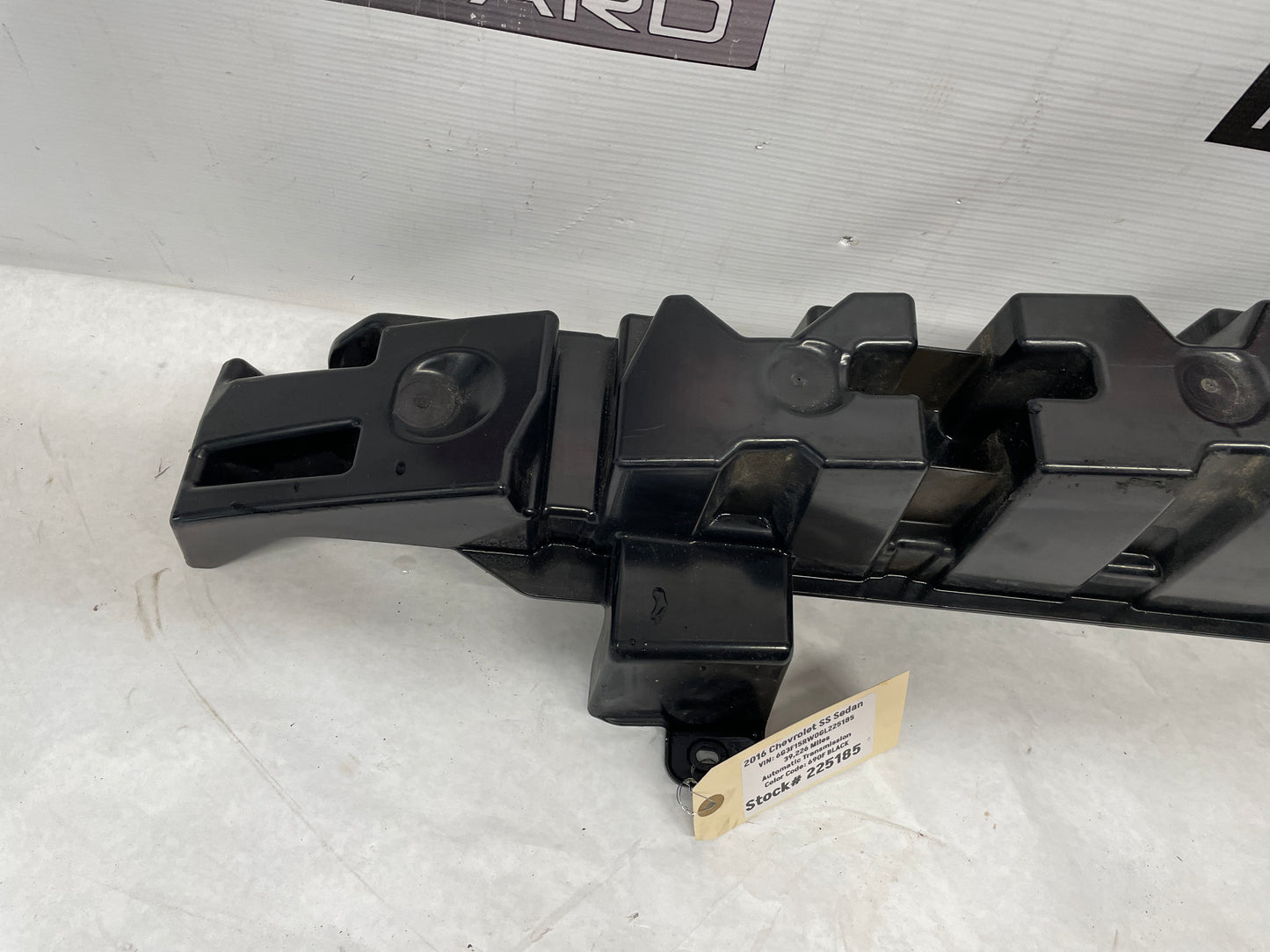 2016 Chevy SS Sedan Front Bumper Energy Impact Absorber OEM - Day's Parts Yard