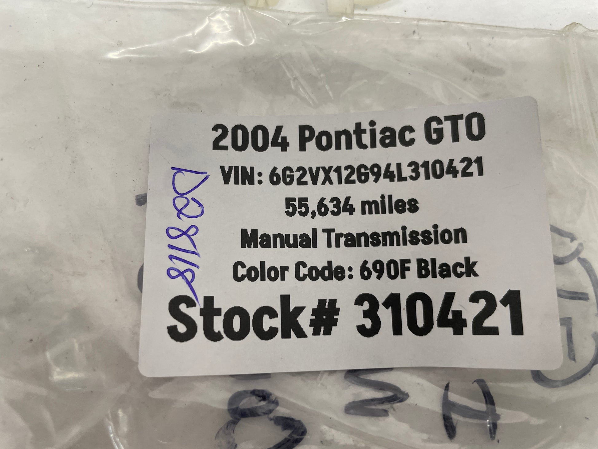 2004 Pontiac GTO Interior Mirror Cover Clips OEM - Day's Parts Yard