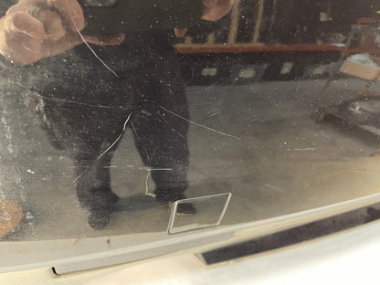 2010 Cadillac CTS-V Sedan Complete Rear Bumper Cover Black OEM