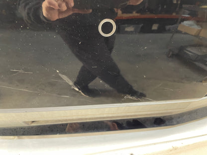 2010 Cadillac CTS-V Sedan Complete Rear Bumper Cover Black OEM