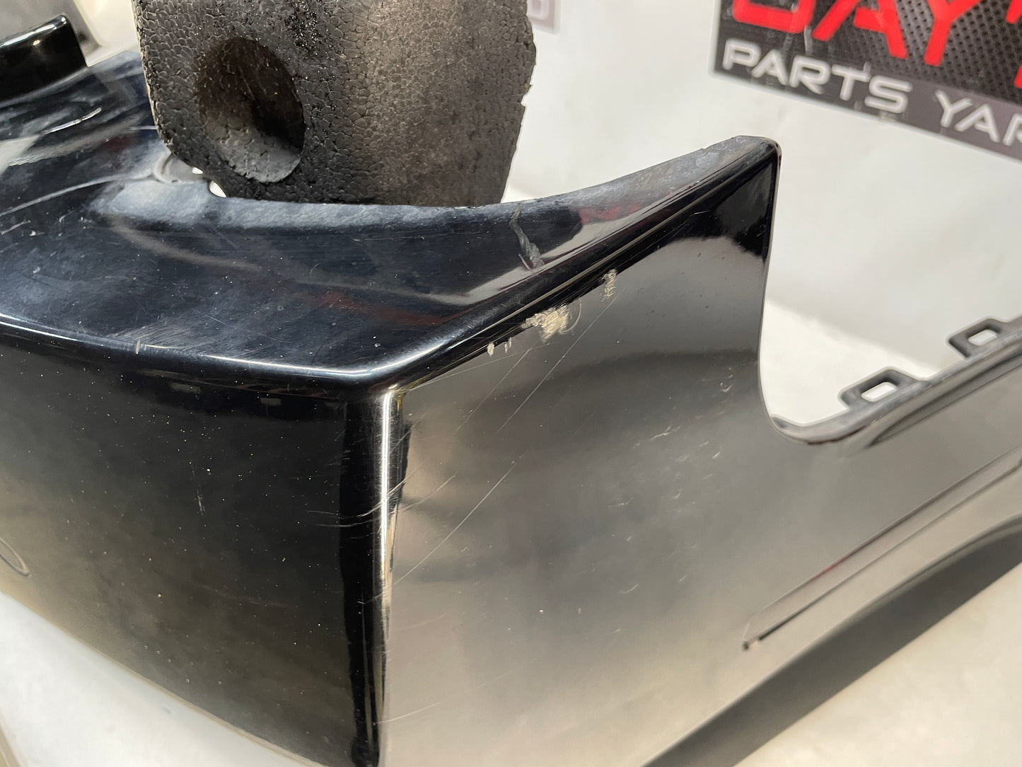 2010 Cadillac CTS-V Sedan Complete Rear Bumper Cover Black OEM