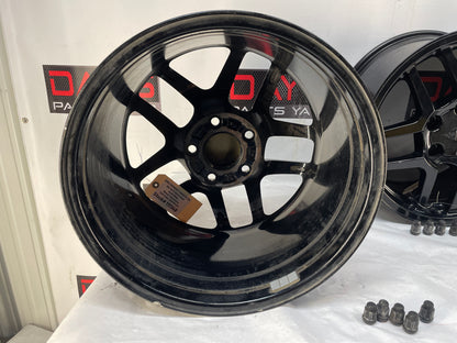 2004 Chevy C5 Corvette Z06 Speedline Wheels Front 17X9 Rear 18X10.5 OEM - Day's Parts Yard