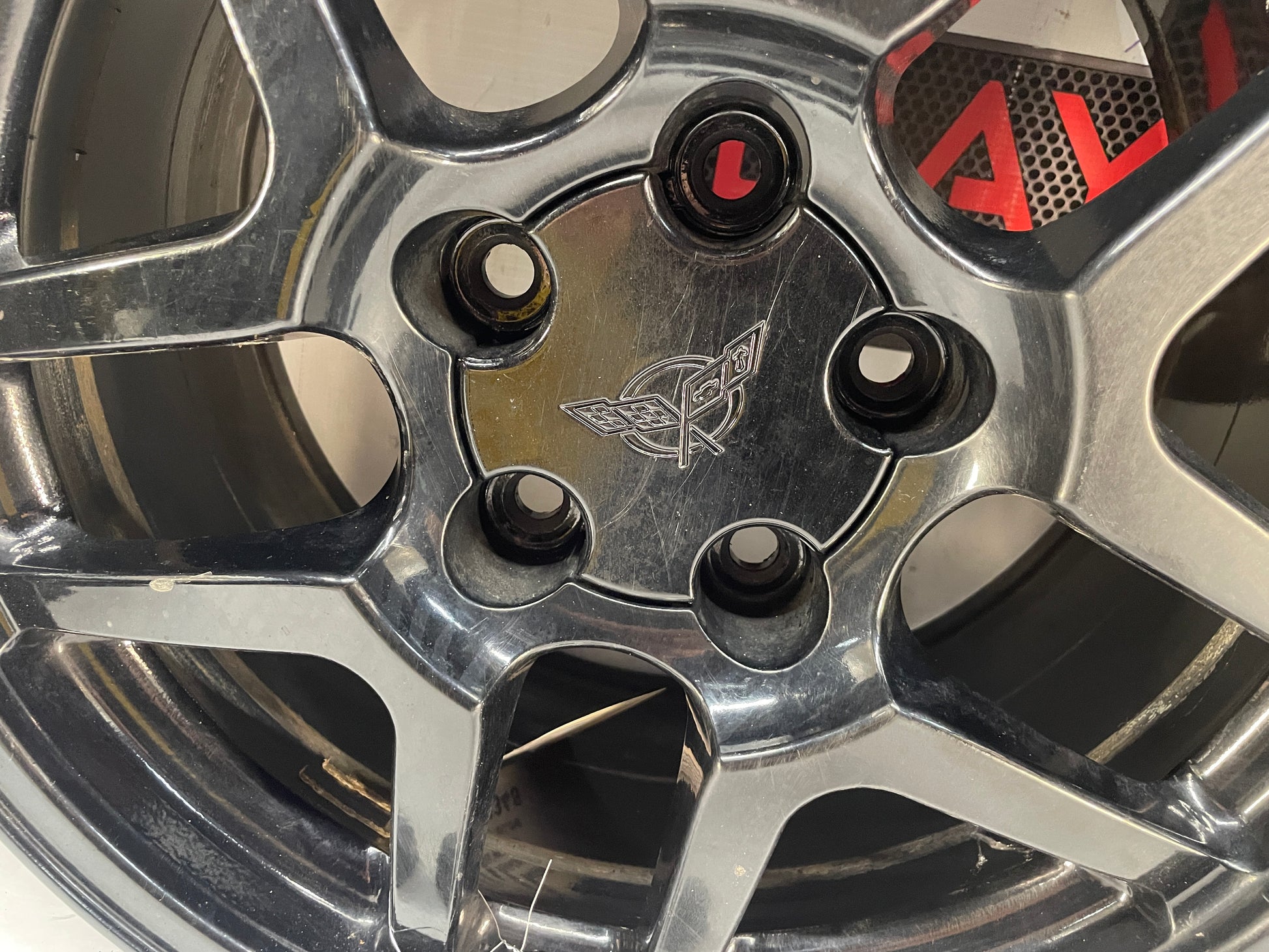 2004 Chevy C5 Corvette Z06 Speedline Wheels Front 17X9 Rear 18X10.5 OEM - Day's Parts Yard