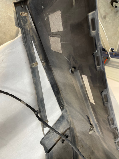 2010 Cadillac CTS-V Sedan Complete Rear Bumper Cover Black OEM