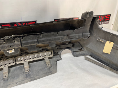 2010 Cadillac CTS-V Sedan Complete Rear Bumper Cover Black OEM