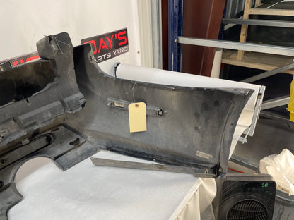 2010 Cadillac CTS-V Sedan Complete Rear Bumper Cover Black OEM