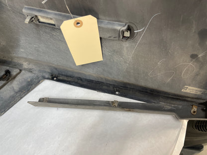 2010 Cadillac CTS-V Sedan Complete Rear Bumper Cover Black OEM