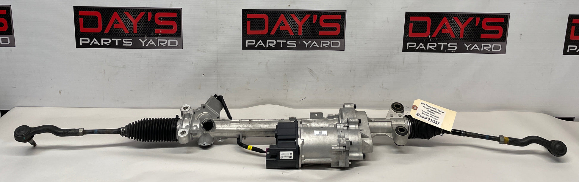 2014 Chevy SS Sedan Steering Rack and Pinion Assembly OEM - Day's Parts Yard