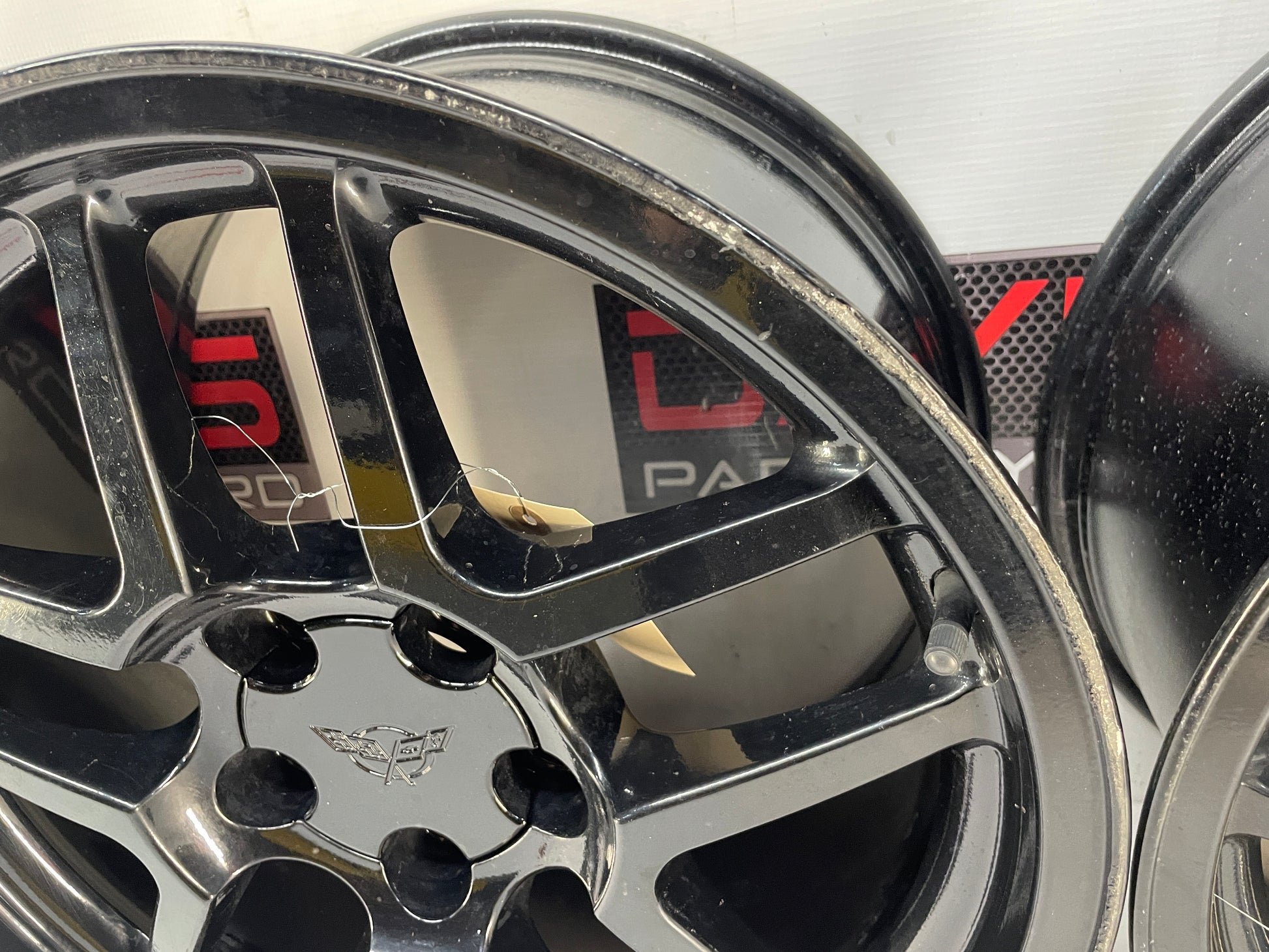 2004 Chevy C5 Corvette Z06 Speedline Wheels Front 17X9 Rear 18X10.5 OEM - Day's Parts Yard