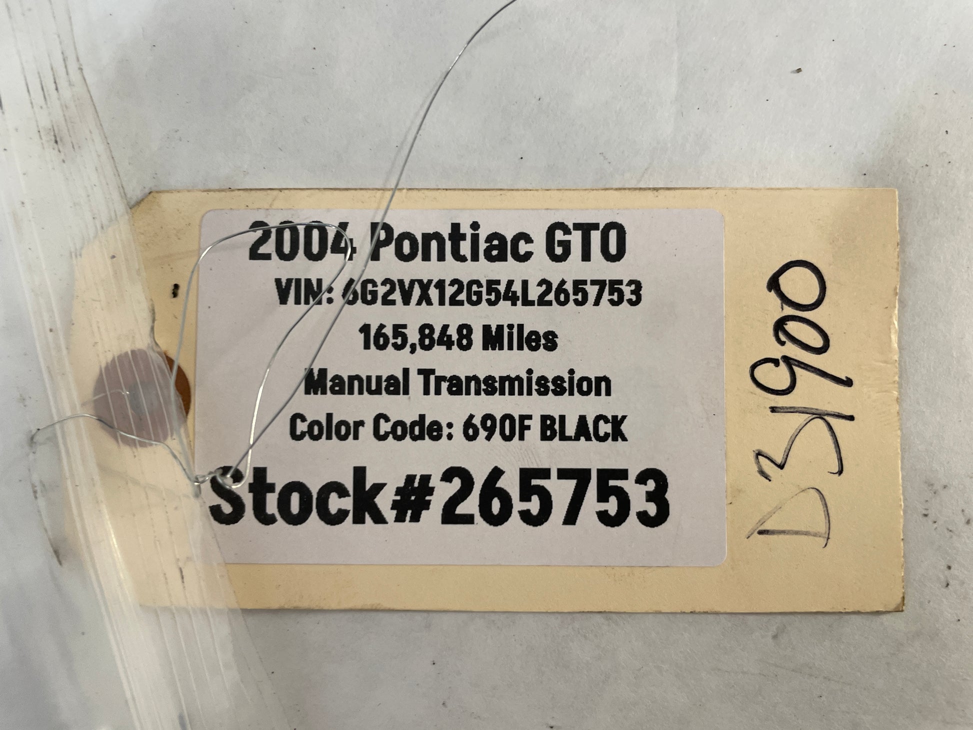 2004 Pontiac GTO Exhaust Rubber Hangers OEM - Day's Parts Yard