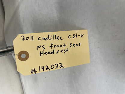 2011 Cadillac CTS-V RH Passenger Recaro Seat Headrest Head Rest OEM