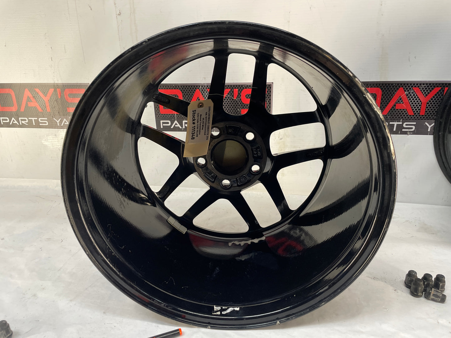 2004 Chevy C5 Corvette Z06 Speedline Wheels Front 17X9 Rear 18X10.5 OEM - Day's Parts Yard