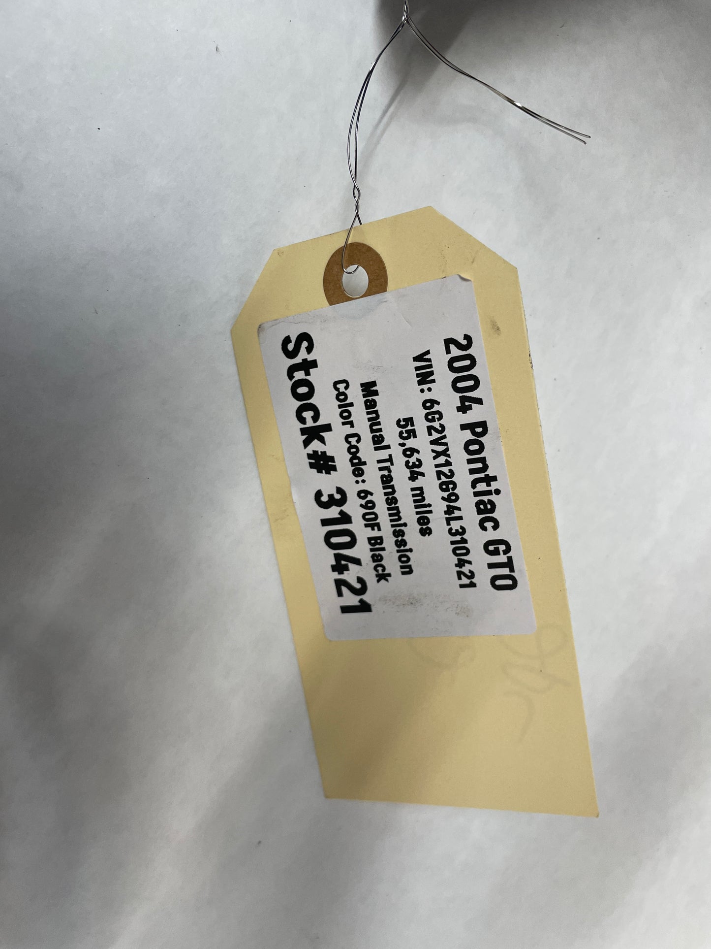 2004 Pontiac GTO Factory OEM Intake Air Box Assembly - Day's Parts Yard