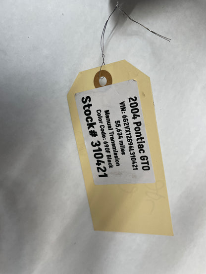 2004 Pontiac GTO Factory OEM Intake Air Box Assembly - Day's Parts Yard