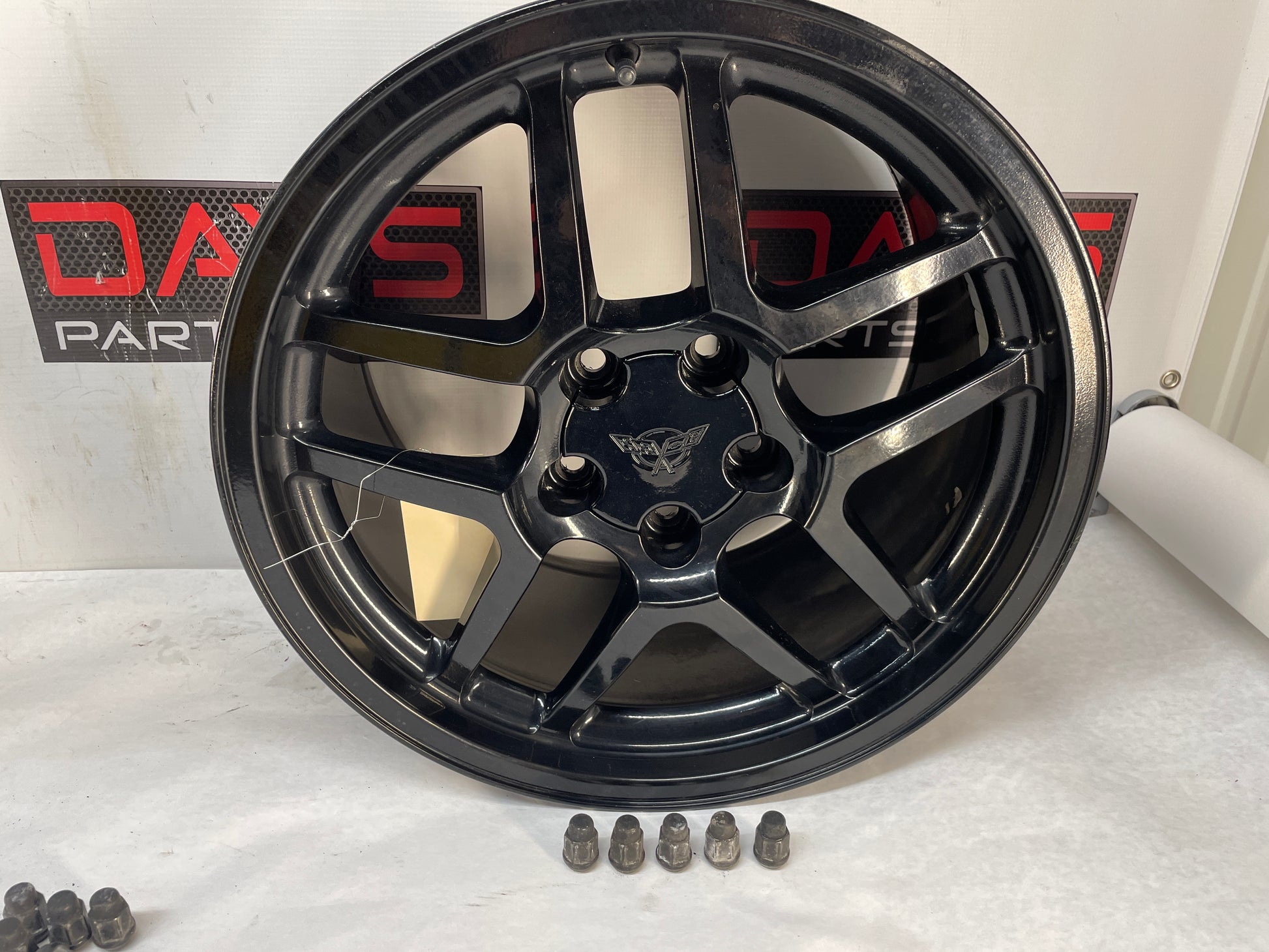2004 Chevy C5 Corvette Z06 Speedline Wheels Front 17X9 Rear 18X10.5 OEM - Day's Parts Yard