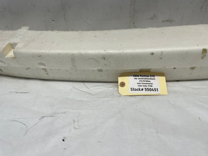 2006 Pontiac GTO Rear Bumper Impact Energy Absorber Foam OEM - Day's Parts Yard