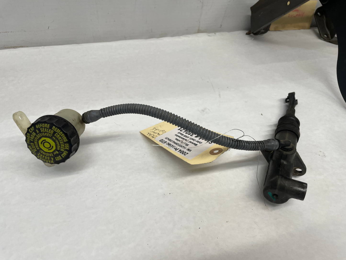 2004 Pontiac GTO Complete Peddle Assembly w/ Clutch Master Cylinder & Line OEM - Day's Parts Yard