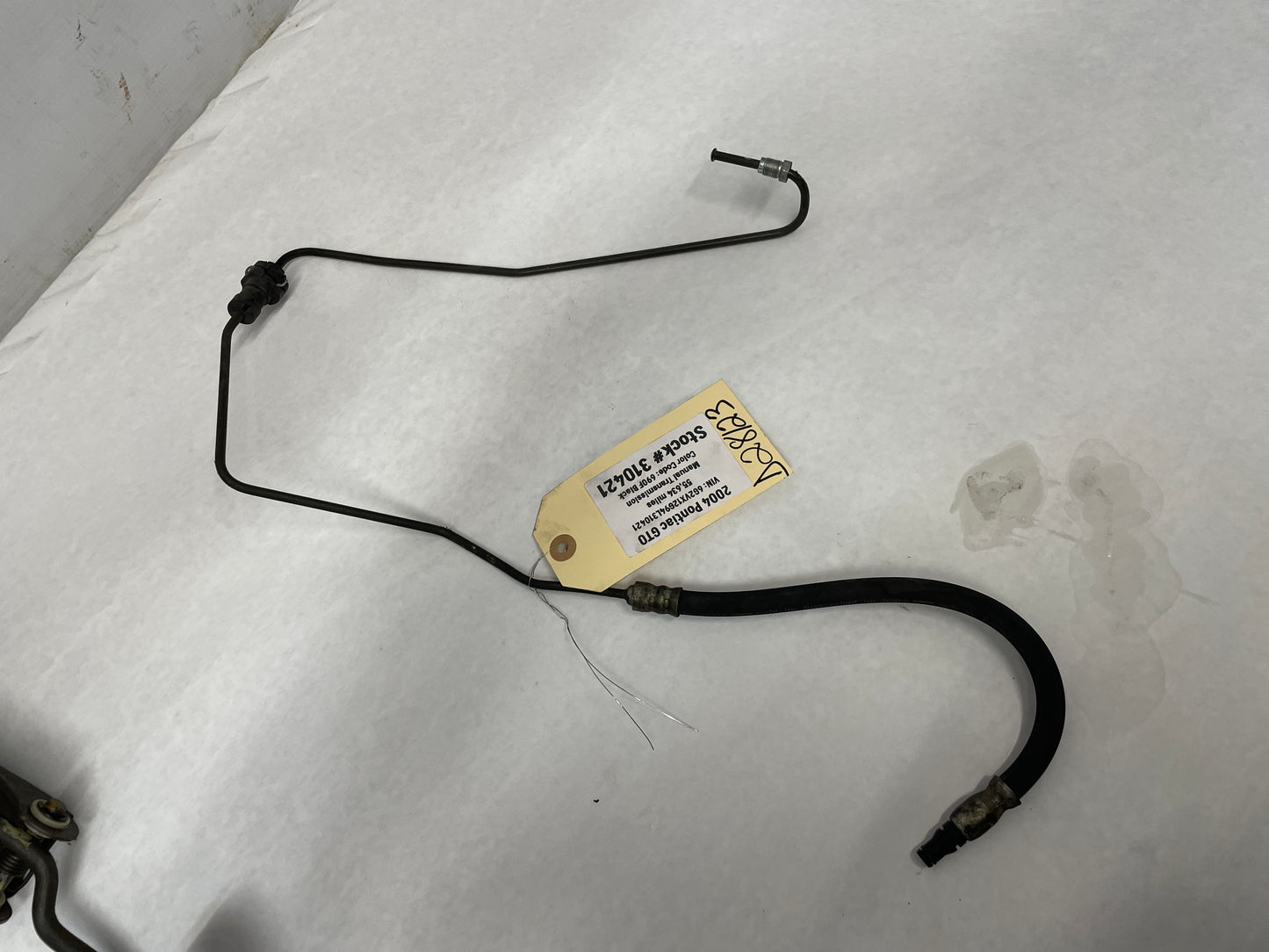 2004 Pontiac GTO Complete Peddle Assembly w/ Clutch Master Cylinder & Line OEM - Day's Parts Yard