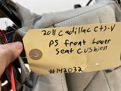 2011 Cadillac CTS-V RH Passenger Front Lower Recaro Seat Bottom Cushion Cover OEM