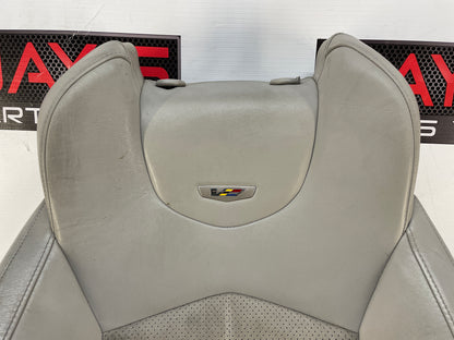 2011 Cadillac CTS-V RH Passenger Front Upper Recaro Seat Back Cushion Cover OEM
