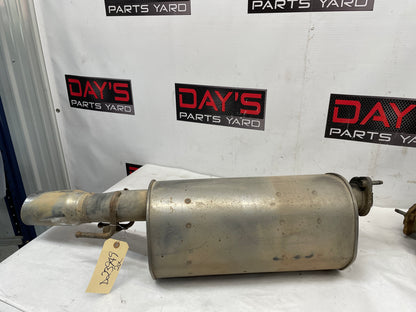 2006 Pontiac GTO RH & LH Axle Back Exhaust Mufflers Factory OEM - Day's Parts Yard