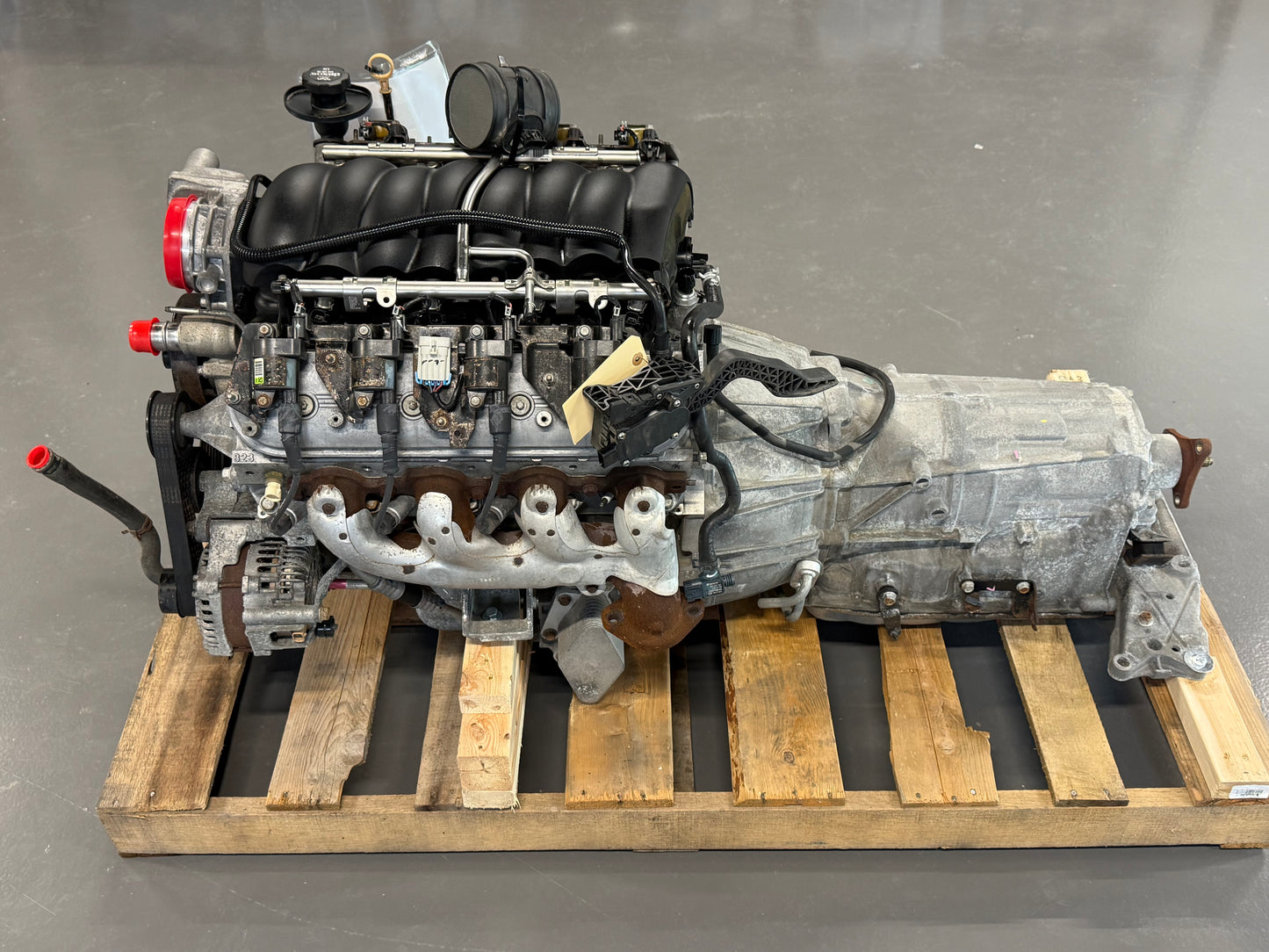 L77 L76 6.0 6L80 Engine Motor 6L80 Automatic Transmission Drivetrain Pullout LS2