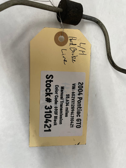 2004 Pontiac GTO RH & LH Rear Hard Brake Line Tube OEM - Day's Parts Yard