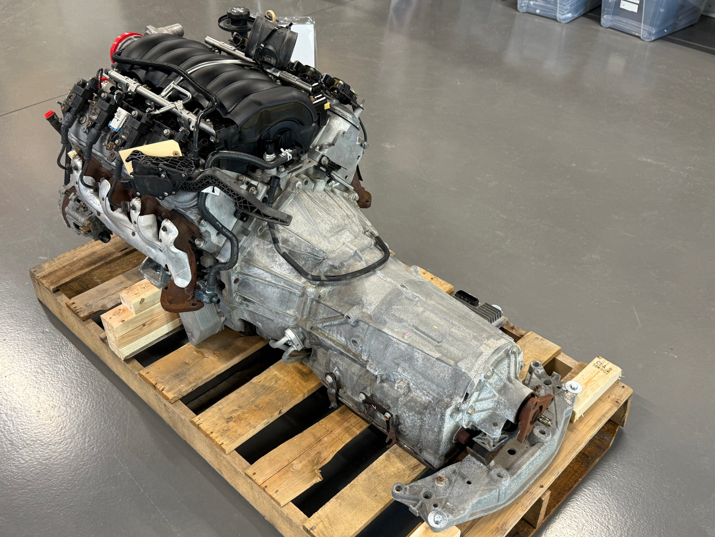 L77 L76 6.0 6L80 Engine Motor 6L80 Automatic Transmission Drivetrain Pullout LS2